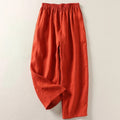 Eloise — Pantalon fluide en coton et lin