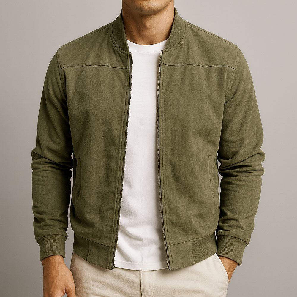 Marceaux™ | Le Blouson en Suède Authentique pour Homme