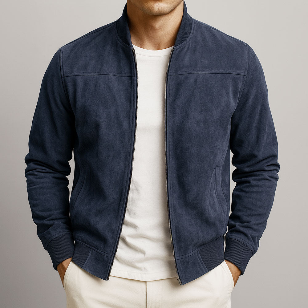 Marceaux™ | Le Blouson en Suède Authentique pour Homme