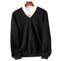 Yanis | Pull V-Neck en Pur pour Hommes