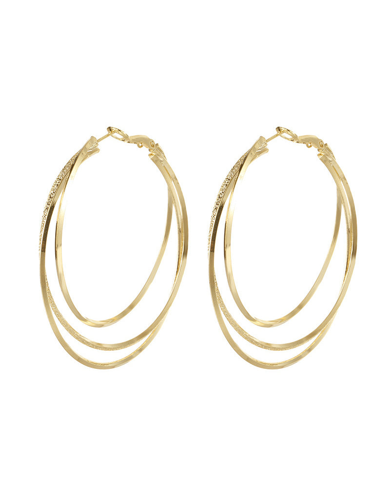 Boucles d'oreilles à plusieurs couches 4