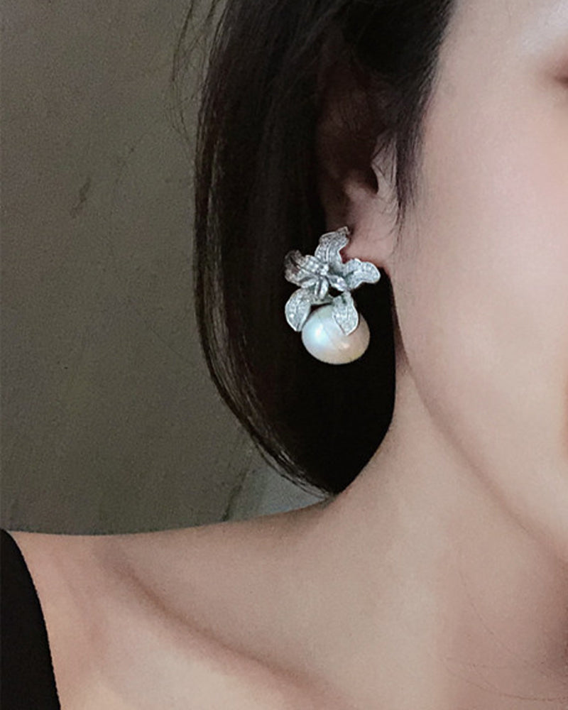 Boucles d'oreilles en perles de lys 3