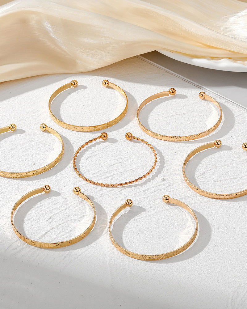 Bracelet étoile à six branches lot de 7 pièces 2