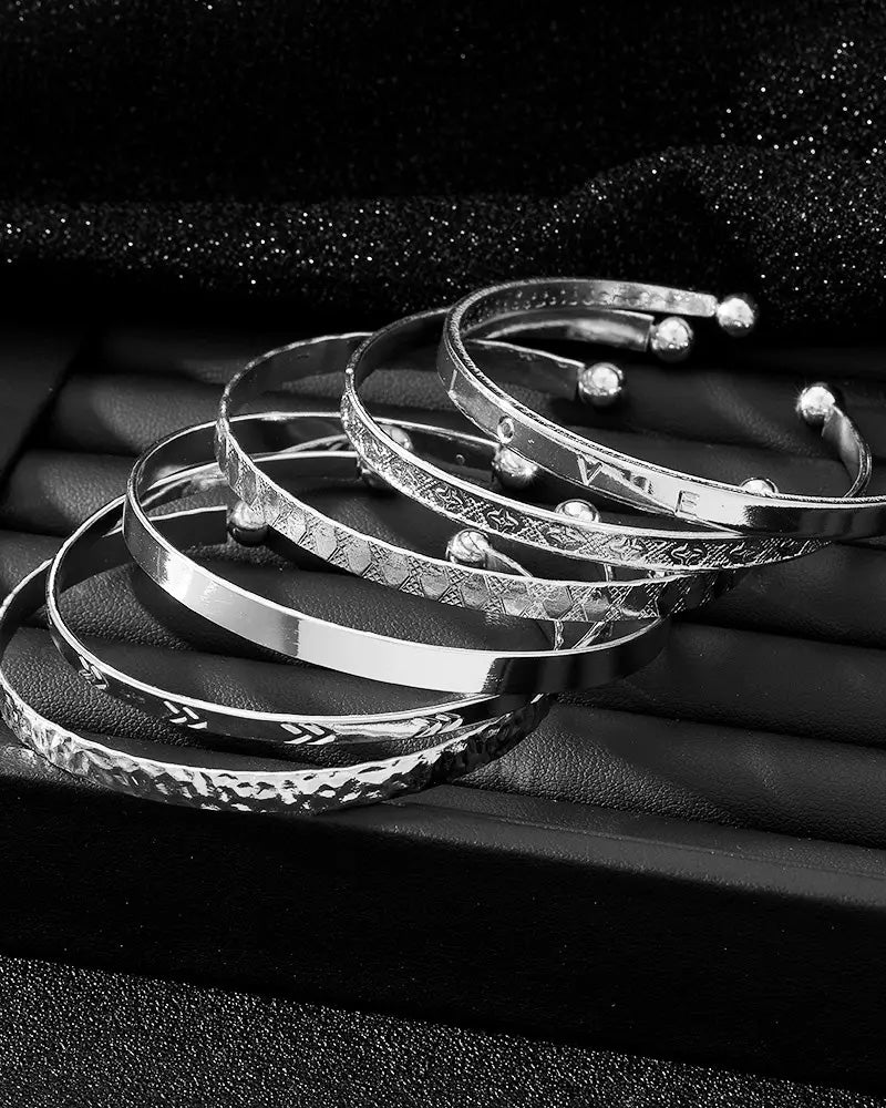 Bracelet étoile à six branches lot de 7 pièces 5