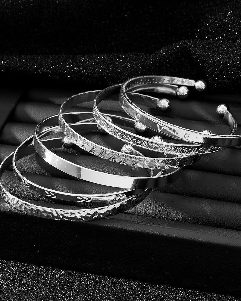 Bracelet étoile à six branches lot de 7 pièces 5