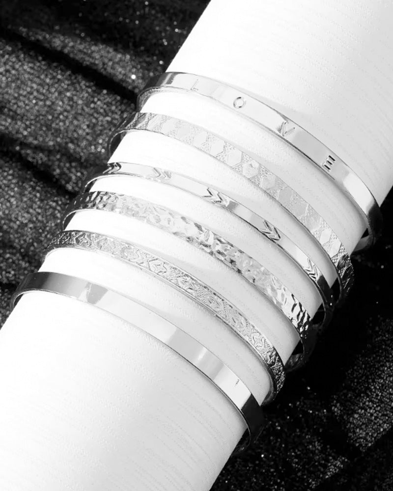 Bracelet étoile à six branches lot de 7 pièces 8