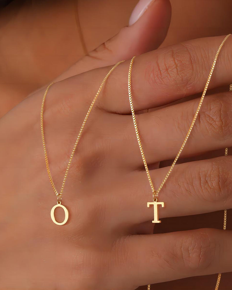 Collier à 26 lettres anglaises à la mode et exquis 2