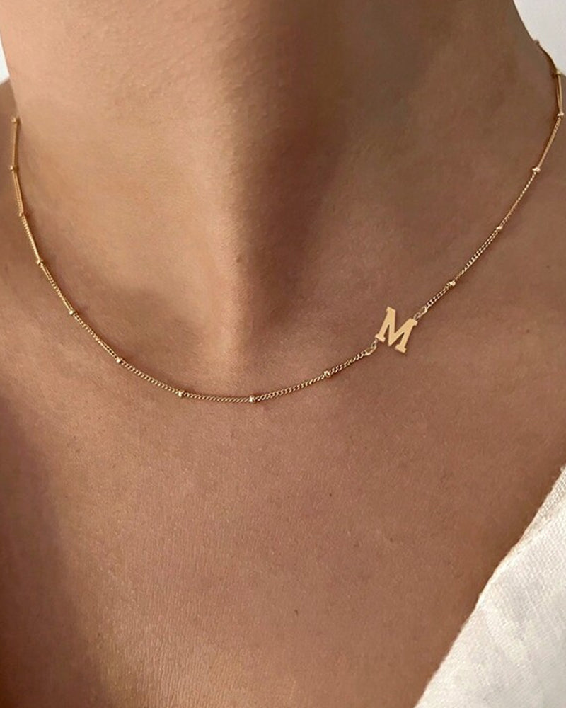 Collier exquis de 26 lettres 3