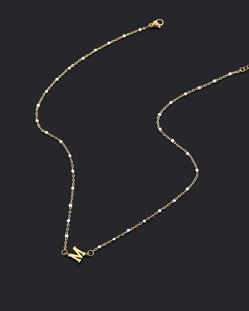 Collier exquis de 26 lettres 4