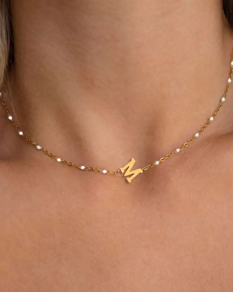 Collier exquis de 26 lettres 5