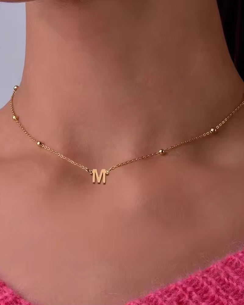 Collier exquis de 26 lettres 6