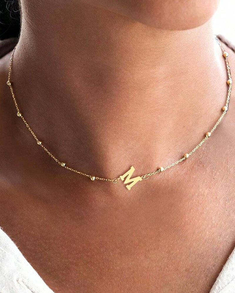 Collier exquis de 26 lettres 7