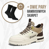 Brun-Beige avec chaussettes