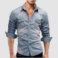 Chemise Denim Contemporaine Lex