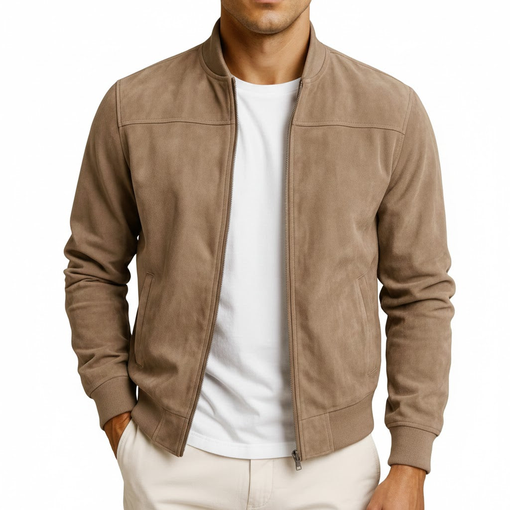 Marceaux™ | Le Blouson en Suède Authentique pour Homme