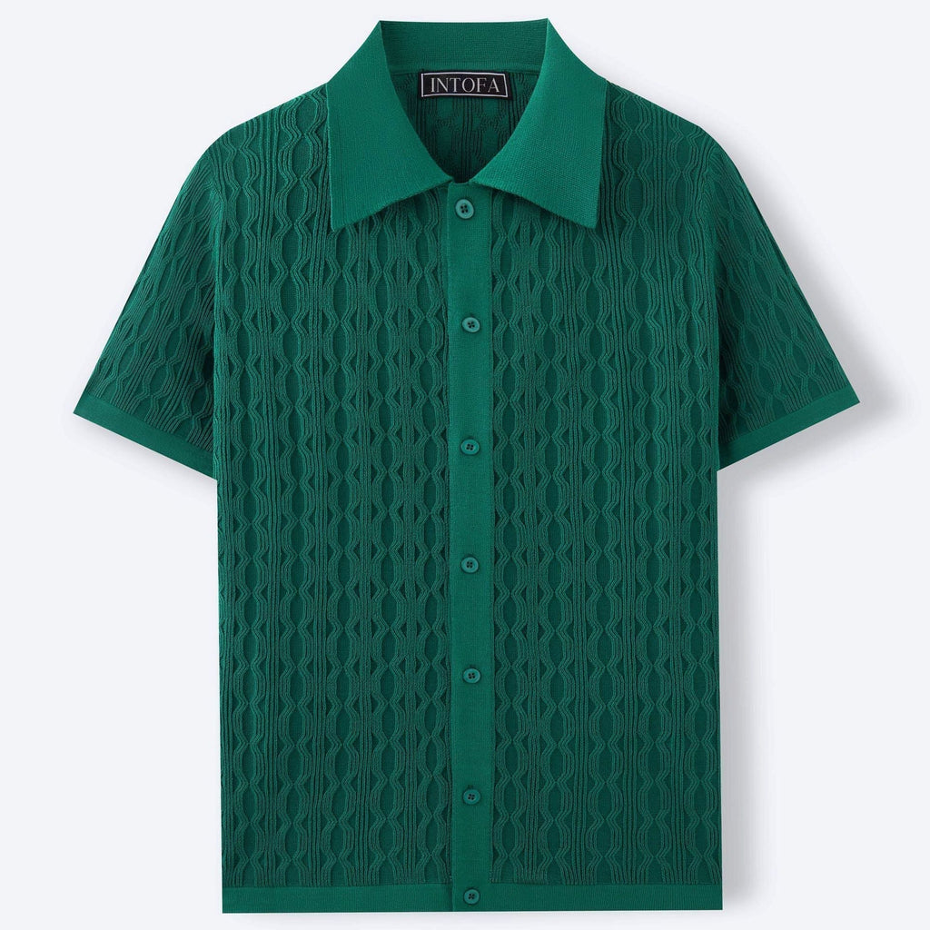 Chemise Élégante Intofa à Manches Courtes