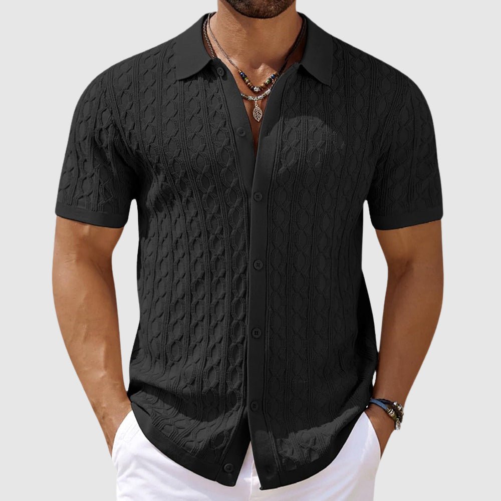Chemise Élégante Intofa à Manches Courtes