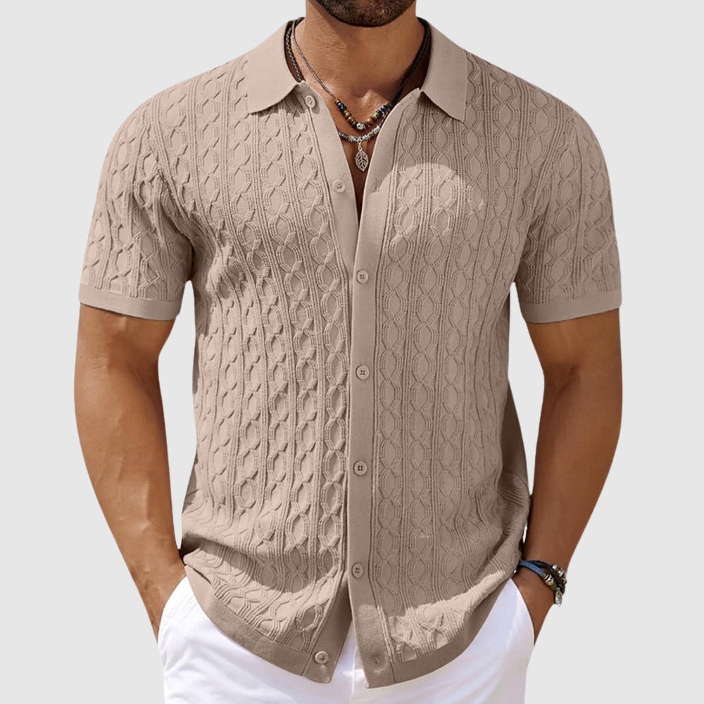 Chemise Élégante Intofa à Manches Courtes